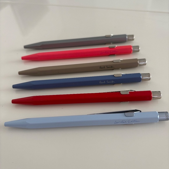 6 X CARAN d'ACHE 849 Ballpoint Pens - Picture 7 of 9